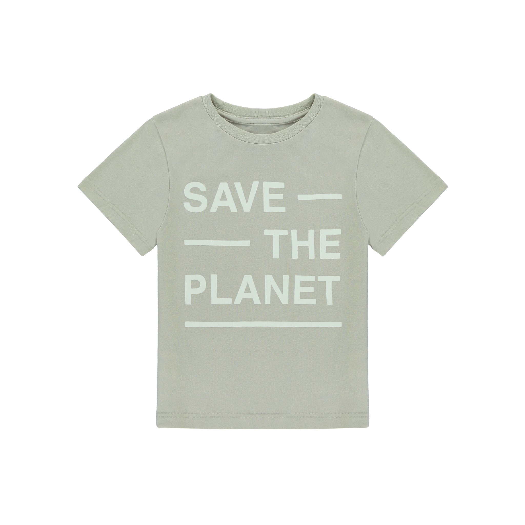 4KIDS Grey Slogan T-shirt |