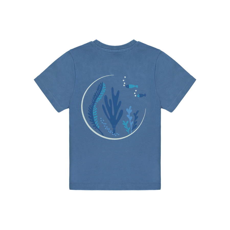 4KIDS Reef T-shirt Blue Back 
